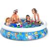 imageJasonwell Inflatable Kids Kiddie Pool  Wading Pool for Toddler Durable Swimming Pool Family Above Ground Pool Summer Outside Round Pools for Children Adults Garden Backyard 807Wx185H807Wx185H