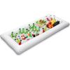 imageJasonwell Inflatable Serving Bars Ice Buffet Salad Serving Trays Food Drink Holder Cooler Containers Indoor Outdoor BBQ Picnic Pool Party Supplies Luau Cooler w Drain Plug1 PC