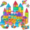 imageJasonwell Magnetic Tiles Kids Magnetic Blocks Building Sets 3D Magnet Tile Building Blocks Toy Construction Educational STEM Toys Gifts for Toddlers Boys Girls 3 4 5 6 7 8 9 10  Year Old60PCS Set