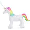 imageJasonwell Unicorn Sprinkler Inflatable Water Sprinklers Outdoor Water Toys Inflatable Ginormous Unicorn Toys Yard Sprinkler for Kids LXXXL