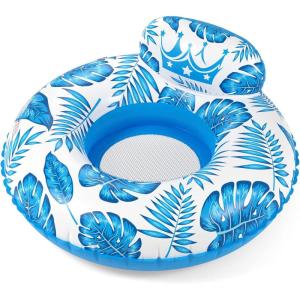 imageJasonwell Inflatable Pool Float Chair  Floating Chair Lounge for Swimming Pool Party Lounger Water Chair Floats Pool Toy Party Floaties Toys Lake Float for Kids and Adults