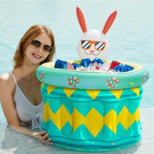 imageJasonwell Inflatable Pool Party Cooler  Rainbow Cloud Drink Holder Luau Hawaiian Tropical Beach Themed Birthday Easter Party Decorations Favors Supplies Decor Blow Up Drink Cooler Outdoor Kids AdultsBunny