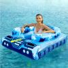 imageInflatable Tank Pool Floats Adults  Jasonwell Kids Pool Floaties Swimming Pool Tank with Water Cannon Gun Swim Floaty Rafts Lake Beach Party Pool Toys for Boys Girls Kids AdultsBlue