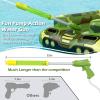 imageInflatable Tank Pool Floats Adults  Jasonwell Kids Pool Floaties Swimming Pool Tank with Water Cannon Gun Swim Floaty Rafts Lake Beach Party Pool Toys for Boys Girls Kids AdultsGreen