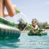 imageInflatable Tank Pool Floats Adults  Jasonwell Kids Pool Floaties Swimming Pool Tank with Water Cannon Gun Swim Floaty Rafts Lake Beach Party Pool Toys for Boys Girls Kids AdultsGreen