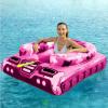 imageInflatable Tank Pool Floats Adults  Jasonwell Kids Pool Floaties Swimming Pool Tank with Water Cannon Gun Swim Floaty Rafts Lake Beach Party Pool Toys for Boys Girls Kids AdultsRose
