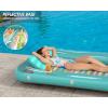 imageInflatable Tanning Pool Lounger Float  Jasonwell 4 in 1 Sun Tan Tub Sunbathing Pool Lounge Raft Floatie Toys Water Filled Bed Mat Pad for Adult Blow Up Kiddie Pool Kids Ball Pit Pool Lgreen w reflective base