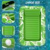 imageInflatable Tanning Pool Lounger Float  Jasonwell 4 in 1 Sun Tan Tub Sunbathing Pool Lounge Raft Floatie Toys Water Filled Bed Mat Pad for Adult Blow Up Kiddie Pool Kids Ball Pit Pool Lgreen