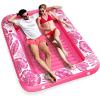 imageInflatable Tanning Pool Lounger Float  Jasonwell 4 in 1 Sun Tan Tub Sunbathing Pool Lounge Raft Floatie Toys Water Filled Bed Mat Pad for Adult Blow Up Kiddie Pool Kids Ball Pit Pool LRose Pink