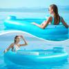 imageJasonwell Floating Island Pool Float  Inflatable Lake Floaties Pool Lounger Raft Water Float with Cupholders Lake River Pool Floating Big Multi Person Party Floatie Toys Relaxation Island Adults KidsXXXL