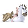 imageJasonwell Giant Inflatable Flamingo Pool Float with Fast Valves Summer Beach Swimming Pool Floatie Lounge Floating Raft Outdoor Party Decorations Toys for Adults Kids XXXL3XLarge