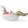 imageJasonwell Giant Inflatable Unicorn Pool Float Floatie Ride On with Fast Valves Large Rideable Blow Up Summer Beach Swimming Pool Party Lounge Raft Decorations Toys for Kids Adults