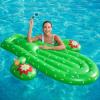 imageJasonwell Inflatable Cactus Pool Float  Water Fun Floats for Swimming Pool Lounger Floaty with Cup Holder Beach Pool Party Water Toys Pool Raft for Kids Adults