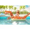 imageJasonwell Inflatable Dinosaur Swimming Pool Float for Kids Boys Girls Adults 124 Giant Tyrannosaurus Rex Floatie Summer Beach Ride on Party Pool Raft Lounge Toysorange