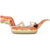 imageJasonwell Inflatable Dinosaur Swimming Pool Float for Kids Boys Girls Adults 124 Giant Tyrannosaurus Rex Floatie Summer Beach Ride on Party Pool Raft Lounge Toysorange