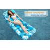 imageJasonwell Inflatable Pool Float Adult  Pool Floaties Lounger Floats Floating Chair Raft with Adjustable Backrest Cup Holders Water Floaty Lake Lounge Tanning Floats Beach Party Toys for AdultsBluewhite