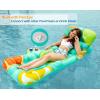 imageJasonwell Inflatable Pool Float Adult  Pool Floaties Lounger Floats Floating Chair Raft with Adjustable Backrest Cup Holders Water Floaty Lake Lounge Tanning Floats Beach Party Toys for AdultsFruit