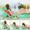 imageJasonwell Inflatable Pool Float Adult  Pool Floaties Lounger Floats Floating Chair Raft with Adjustable Backrest Cup Holders Water Floaty Lake Lounge Tanning Floats Beach Party Toys for AdultsFruit