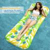 imageJasonwell Inflatable Pool Float Lounge  2 Pack Floaties Rafts for Adults Floating Lounger Sun Tanning Floats Cool Water Floaty Swimming Lake Beach Party Toys2PackDeepSea