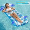 imageJasonwell Inflatable Pool Float Lounge  2 Pack Floaties Rafts for Adults Floating Lounger Sun Tanning Floats Cool Water Floaty Swimming Lake Beach Party Toys1 Pack Blue