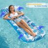 imageJasonwell Inflatable Pool Float Lounge  2 Pack Floaties Rafts for Adults Floating Lounger Sun Tanning Floats Cool Water Floaty Swimming Lake Beach Party Toys2PackTropicalBlueGreen