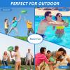 imageJasonwell Pool Beach Water Football  Waterproof Football Strong Grip Fun Pool Toys Games for Swimming Pools Beach Lake Park Backyard Outdoor Play for Kids Children Teens Adults Familygreen