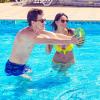 imageJasonwell Pool Beach Water Football  Waterproof Football Strong Grip Fun Pool Toys Games for Swimming Pools Beach Lake Park Backyard Outdoor Play for Kids Children Teens Adults Familygreen