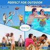 imageJasonwell Pool Beach Water Football  Waterproof Football Strong Grip Fun Pool Toys Games for Swimming Pools Beach Lake Park Backyard Outdoor Play for Kids Children Teens Adults Familyorange