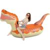imageJasonwell Inflatable Dinosaur Swimming Pool Float for Kids Boys Girls Adults 124 Giant Tyrannosaurus Rex Floatie Summer Beach Ride on Party Pool Raft Lounge Toysorange