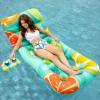 imageJasonwell Inflatable Pool Float Adult  Pool Floaties Lounger Floats Floating Chair Raft with Adjustable Backrest Cup Holders Water Floaty Lake Lounge Tanning Floats Beach Party Toys for AdultsFruit