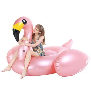 imageJasonwell Giant Inflatable Flamingo Pool Float with Fast Valves Summer Beach Swimming Pool Floatie Lounge Floating Raft Outdoor Party Decorations Toys for Adults Kids XXXL3XLarge