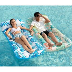 imageJasonwell Inflatable Pool Float Lounge  2 Pack Floaties Rafts for Adults Floating Lounger Sun Tanning Floats Cool Water Floaty Swimming Lake Beach Party Toys2 Pack