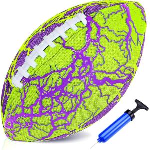 imageJasonwell Pool Beach Water Football  Waterproof Football Strong Grip Fun Pool Toys Games for Swimming Pools Beach Lake Park Backyard Outdoor Play for Kids Children Teens Adults Familygreenpurple
