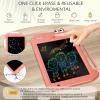 imageJasonwell LCD Drawing Writing Tablet  Drawing Pad Doodle Board for Kids Toddlers Drawing Toy Educational Learning Toys Christmas Birthday Gift 2 3 4 5 6 7 8 Year Old Girls Boys Pink DinosaurPink