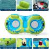 image:imageJasonwell Inflatable River Tube Float  2 Person Heavy Duty River Float Pool Floats with Removable Cooler Lake Water Tubes for Floating River Raft Lounge Floatie with 2 Cup Holders for Adults GreenOwlLime