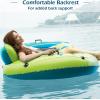 image:imageJasonwell Inflatable River Tube Float  2 Person Heavy Duty River Float Pool Floats with Removable Cooler Lake Water Tubes for Floating River Raft Lounge Floatie with 2 Cup Holders for Adults GreenOwlLime