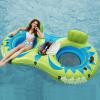 image:imageJasonwell Inflatable River Tube Float  2 Person Heavy Duty River Float Pool Floats with Removable Cooler Lake Water Tubes for Floating River Raft Lounge Floatie with 2 Cup Holders for Adults GreenOwlLime