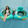 image:imageJasonwell Inflatable River Tube Float  2 Person Heavy Duty River Float Pool Floats with Removable Cooler Lake Water Tubes for Floating River Raft Lounge Floatie with 2 Cup Holders for Adults GreenOwlGreen