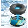 image:imageJasonwell Inflatable Snow Tube Sled  Heavy Duty Snow Tubes for Sledding with Premium Canvas Cover for Kids Adults Snow Toy Fun Winter Outdoor Toys Christmas Birthday Gift for Boys Girls Children48