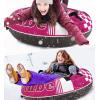 image:imageJasonwell Inflatable Snow Tube Sled  Heavy Duty Snow Tubes for Sledding with Premium Canvas Cover for Kids Adults Snow Toy Fun Winter Outdoor Toys Christmas Birthday Gift for Boys Girls Children48