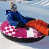 image:imageJasonwell Inflatable Snow Tube Sled  Heavy Duty Snow Tubes for Sledding with Premium Canvas Cover for Kids Adults Snow Toy Fun Winter Outdoor Toys Christmas Birthday Gift for Boys Girls Children48