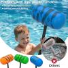 image:imageJasonwell Pool Games Toys Floats 2Pack Inflatable Dinosaur Pool Floats with Blow Up Toy Hammers Ride on Pool Floaties for Kids Teens Adults Lounge Raft Summer Lake Beach Party DecorationsGreenBlue