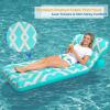 image:imageJasonwell Inflatable Pool Float Adult  UltraComfort Soft Fabric Pool Floaties Lounge Floats Floating Chair Raft with Adjustable Backrest Air Lounger Tanning Float for Pool Beach PartyGrid