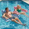 image:imageJasonwell Inflatable Pool Floats Adult  Fabric Pool Floaties Chair Lake Beach Floating Lounger Chair Swimming Pool Noodles Water Hammock Float Mesh Party Floaty Toys Fun for Adults Heavy DutyBlueRose  2pk