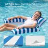 image:imageJasonwell Inflatable Pool Floats Adult  Fabric Pool Floaties Chair Lake Beach Floating Lounger Chair Swimming Pool Noodles Water Hammock Float Mesh Party Floaty Toys Fun for Adults Heavy DutyBlue  1pk