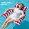 image:imageJasonwell Inflatable Pool Floats Adult  Fabric Pool Floaties Chair Lake Beach Floating Lounger Chair Swimming Pool Noodles Water Hammock Float Mesh Party Floaty Toys Fun for Adults Heavy DutyRose  1pk