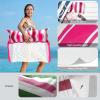 image:imageJasonwell Inflatable Pool Floats Adult  Fabric Pool Hammock Floaties Water Hammock Lake Beach Floating Lounger Chair Swimming Pool Noodles Mesh Party Floaty Toys Fun for Adults Heavy DutyRose  1pk