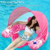 image:imageJasonwell Pool Float with Canopy  Inflatable Pool Floaties Adult Floating Pool Chair Lounge Floats for Swimming Pool Water Chair Pool Lounger with Cup Holders Pool Toy Party Floaty for AdultRose