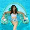 image:imageJasonwell Pool Float with Canopy  Inflatable Pool Floaties Adult Floating Pool Chair Lounge Floats for Swimming Pool Water Chair Pool Lounger with Cup Holders Pool Toy Party Floaty for Adultgreen