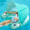 image:imageJasonwell Pool Float with Canopy  Inflatable Pool Floaties Adult Floating Pool Chair Lounge Floats for Swimming Pool Water Chair Pool Lounger with Cup Holders Pool Toy Party Floaty for Adultgreen